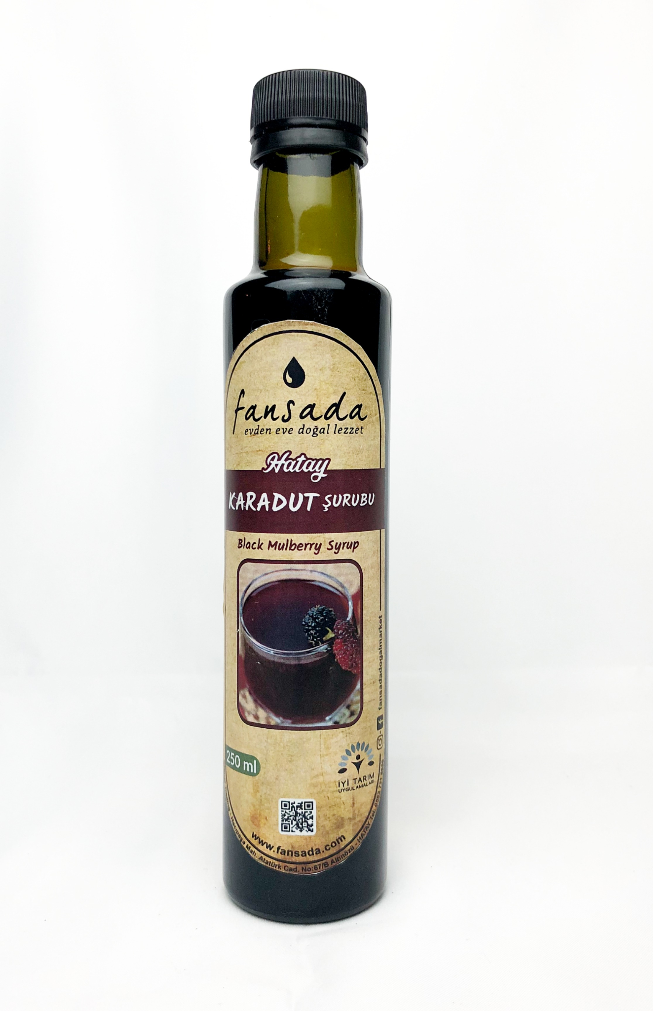 Karadut şurubu Şişe (Hatay) 1 Kg