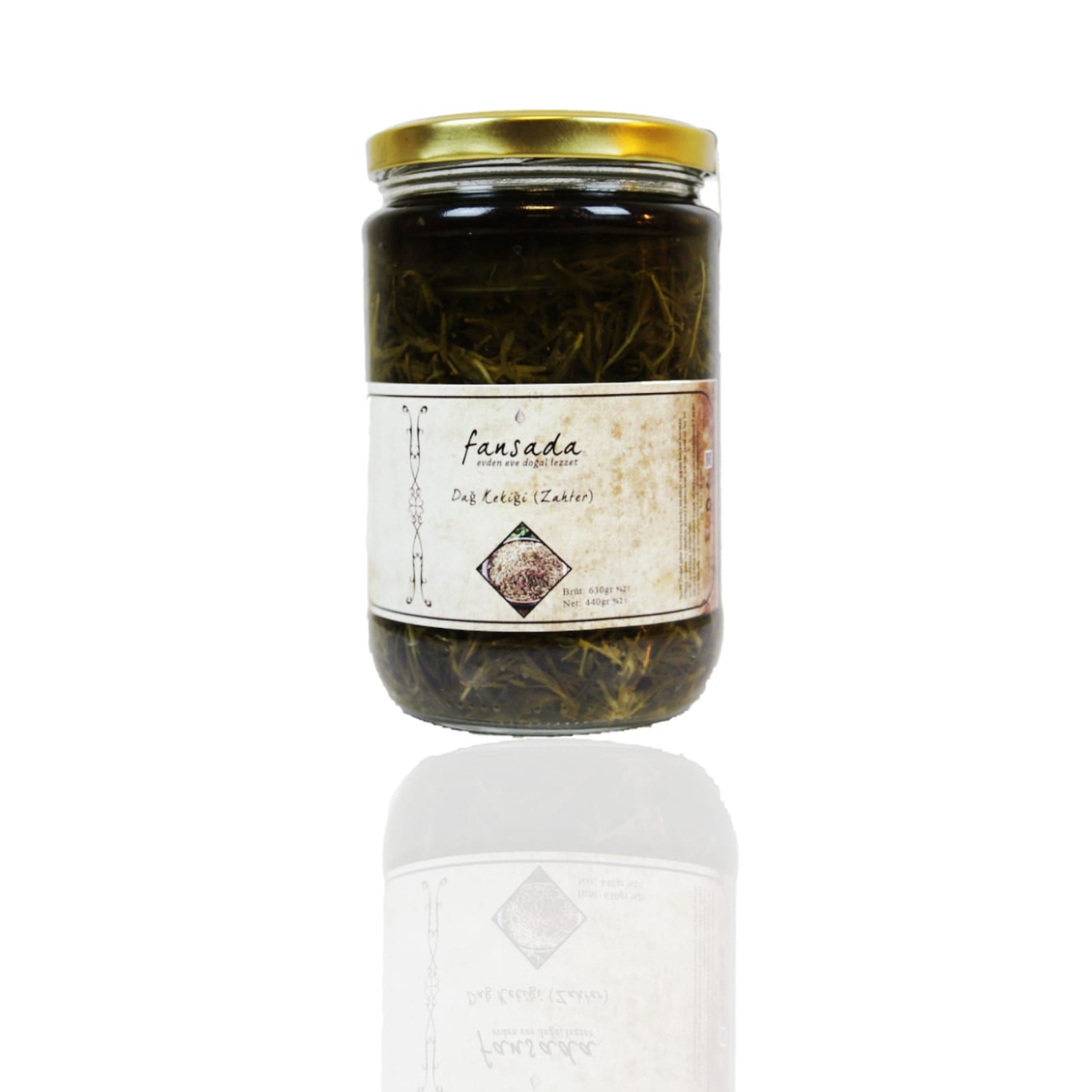 Salamura Dağ Kekiği Cam kavanoz (Hatay) 700 gr